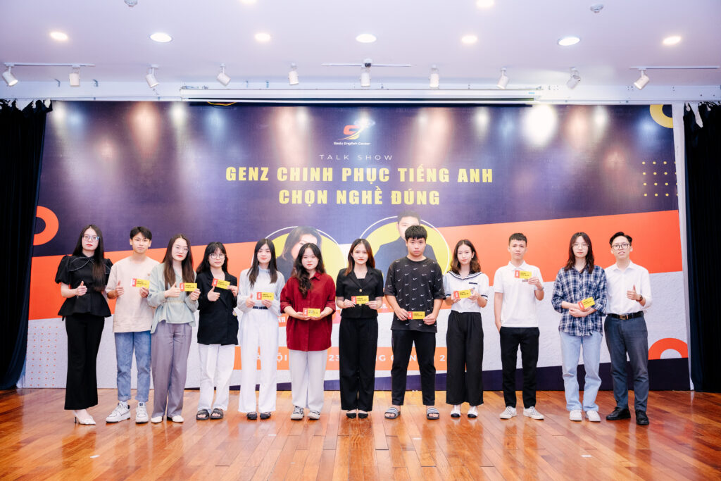 Chương trình talkshow "Gen Z CHINH PHỤC TIẾNG ANH - CHỌN NGHỀ ĐÚNG" do SEDU English tổ chức